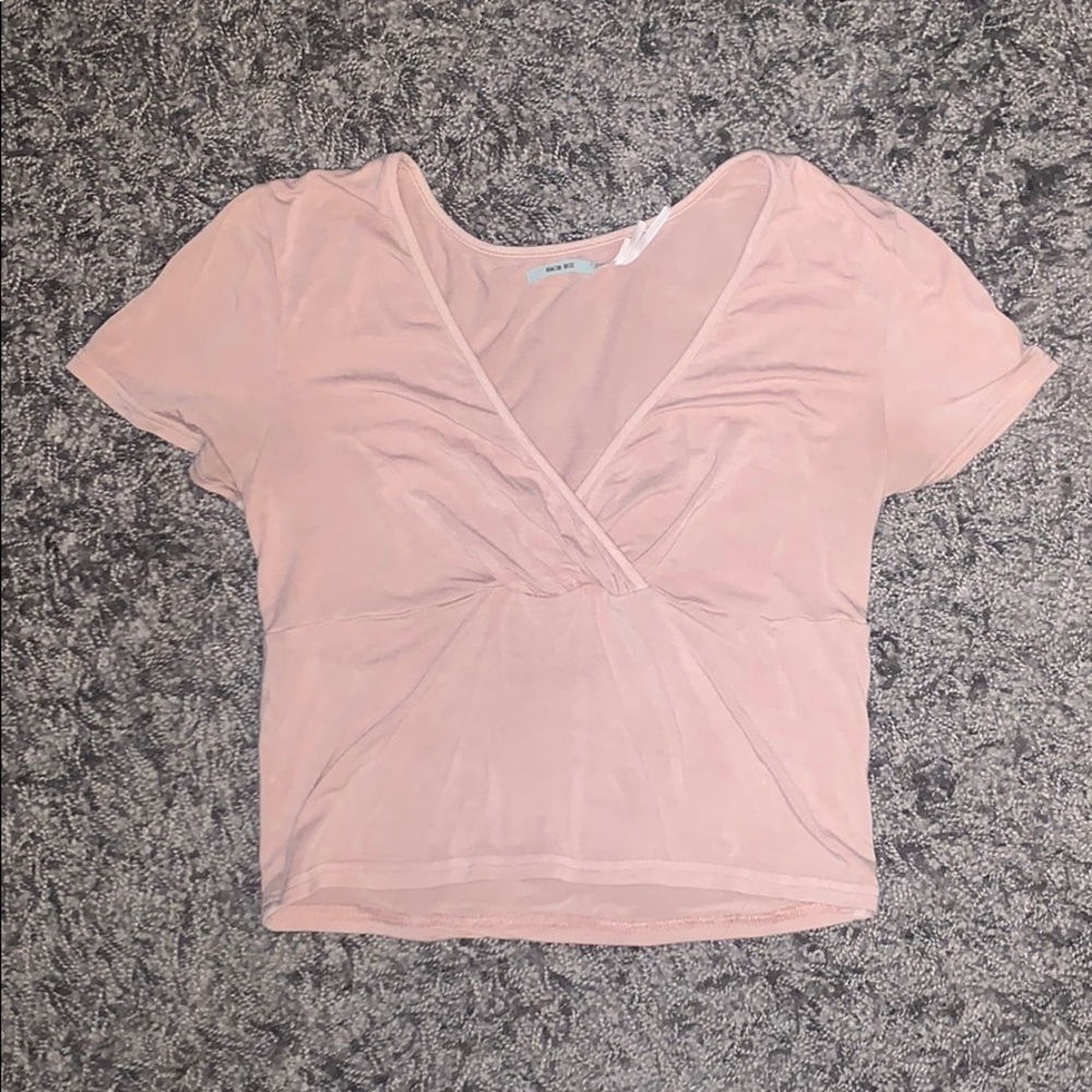 Urban Outfitters Pink Crop Top